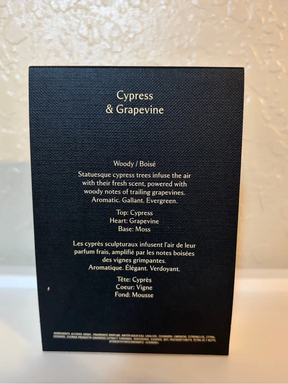 Jo Malone London Cypress & Grapevine 1.7 oz / 50ml NEW